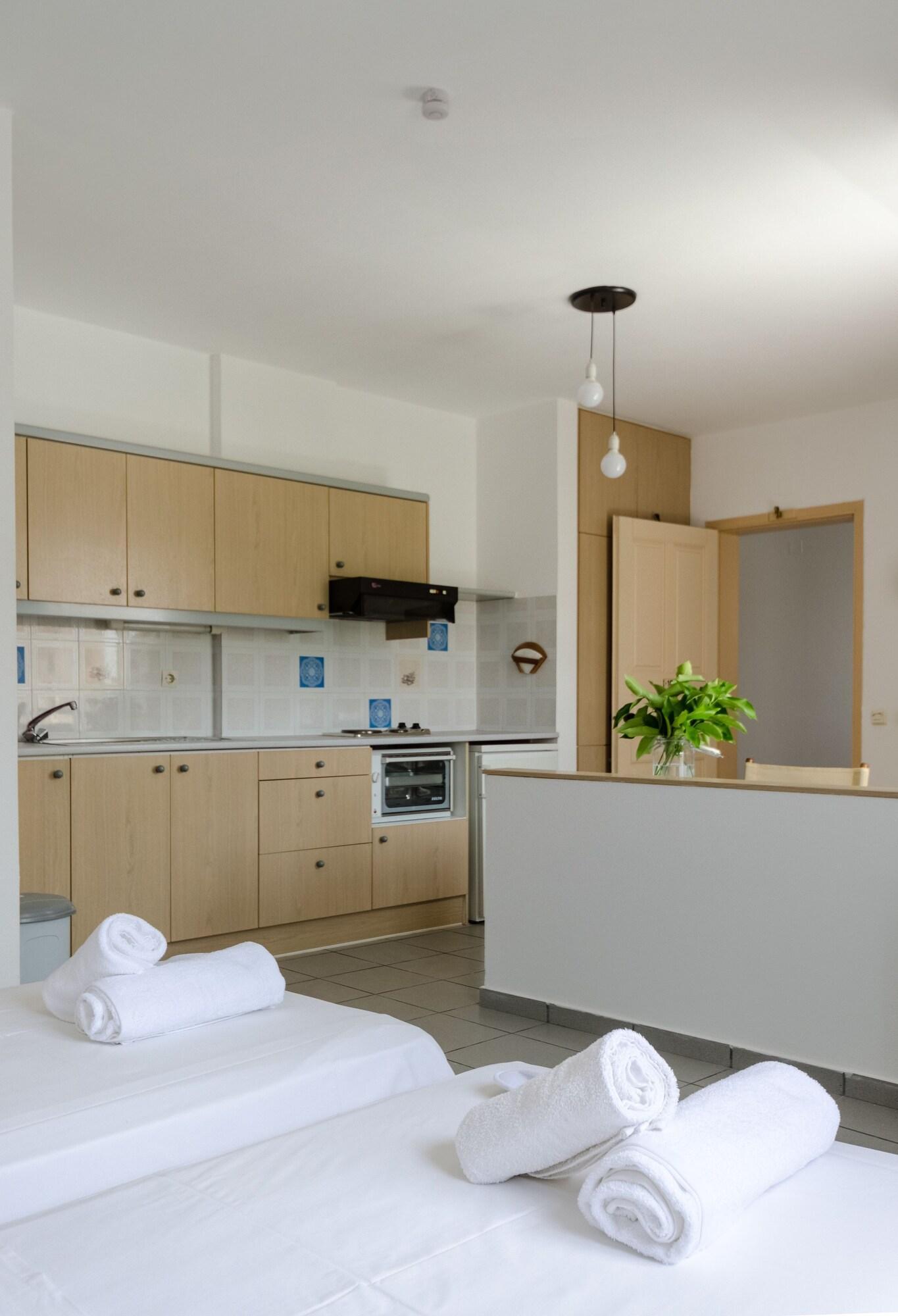 Happiness Apartments Khersónisos Eksteriør bilde